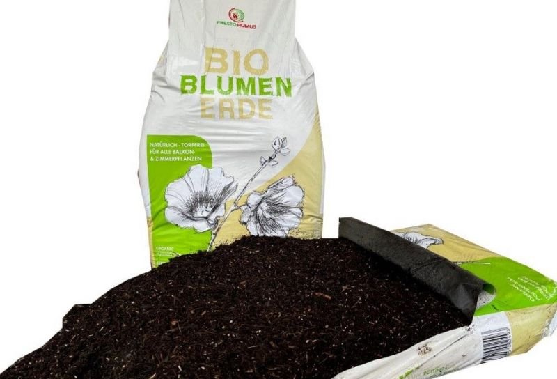 Bio-Blumenerde 40 L, 54 Sack/Pal. – Bild 2
