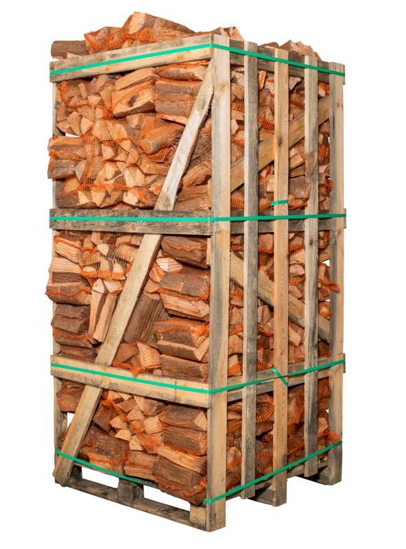 Brennholz Birke 25 cm 80 Sack Palette – Bild 5