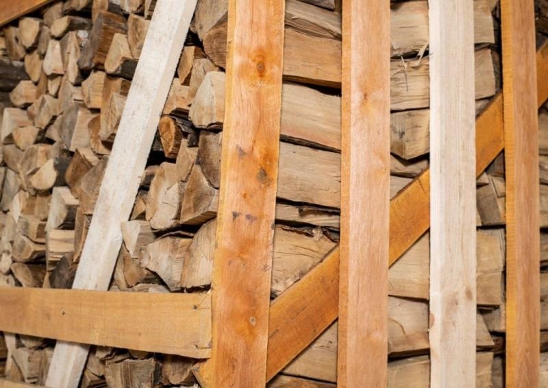 Brennholz Buche 25-26 cm 1 RM Palette – Bild 2